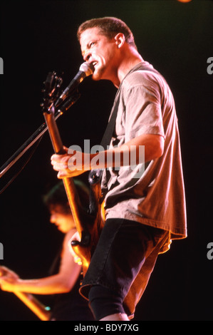 METALLICA - US HM Rockgruppe mit James Hetfield Stockfoto