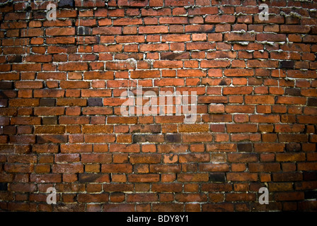 Alte Mauer. Kann als Hintergrund verwendet werden Stockfoto