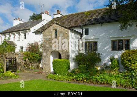 Brigflatts Quäker-Sitzung-Haus in der Nähe von Sedbergh, Cumbria, England UK Stockfoto