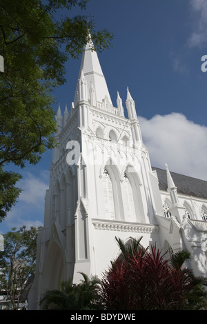 St. Andrews Kathedrale, Singapur Stockfoto