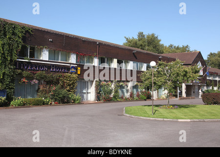 Picture by Mark Passmore. 09.05.2009. Gesamtansicht des Tiverton Hotel, Teil der Best Western Gruppe. Stockfoto