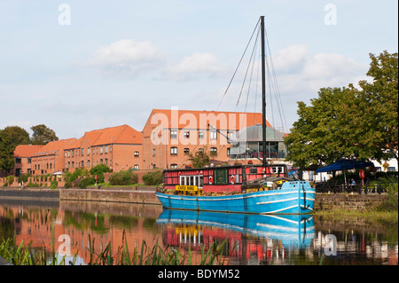 "Schloss Barge" auf den "River Trent" in Newark, Nottinghamshire, England, "Great Britain", "Großbritannien", GB, UK, EU Stockfoto