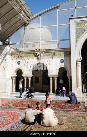 Schiitischen Ruqqaya-Moschee in Damaskus, Syrien, Naher Osten, Asien Stockfoto