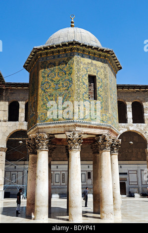 Schatzkammer der Osmanen im Hof des Umayyaden-Moschee in Damaskus, Syrien, Naher Osten, Asien Stockfoto