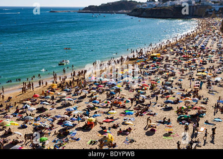 Albufeira Strand, Algarve, Portugal, Europa Stockfoto