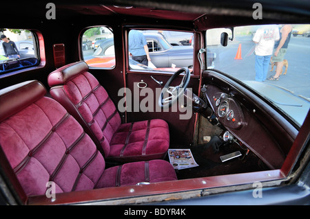 Oldtimer Treffen, Burbank, Los Angeles, Kalifornien, USA Stockfoto