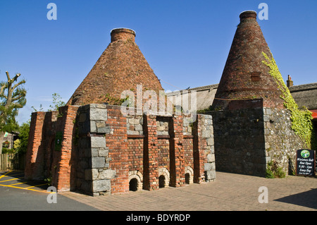 dh Oatlands ST SAMPSON GUERNSEY Ziegel Hafer Brennöfen Oatlands Dorf Erbe Stockfoto