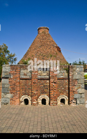 dh Oatlands ST SAMPSON GUERNSEY Ziegel Hafer Brennöfen Oatlands Dorf Brennofen Gebäude Stockfoto