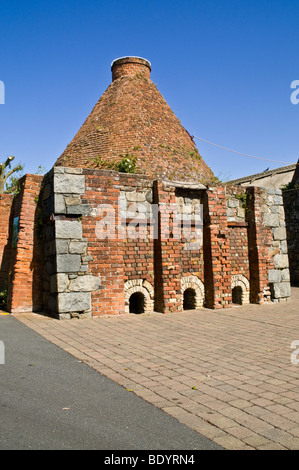 dh Oatlands ST SAMPSON GUERNSEY Ziegel Hafer Brennöfen Oatlands Dorf Brennofen Gebäude Stockfoto