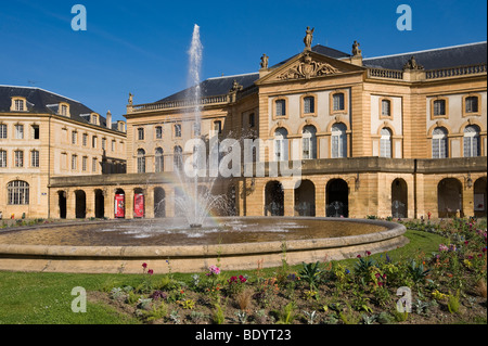 Place De La Comedie, Opernhaus, Metz, Lothringen, Frankreich, Europa Stockfoto