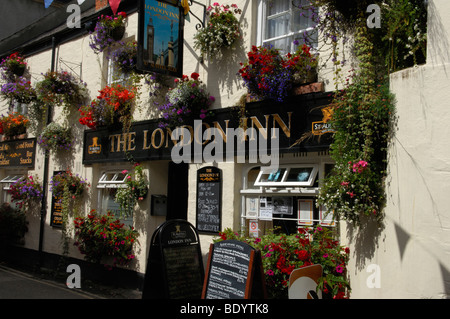 London Inn, Padstow, Devon, England Stockfoto