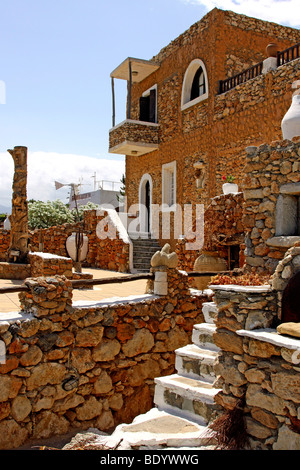 Freilichtmuseum Lychnostatis, Museum für das traditionelle kretische Leben, Hersonissos, Kreta, Griechenland, Europa Stockfoto