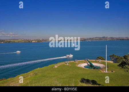 Süd Batterie, North Head Historic Reserve, Devonport, Australien Stockfoto