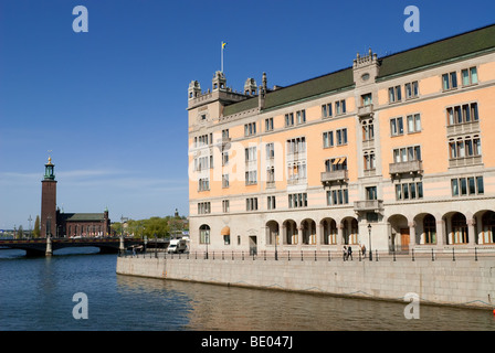 der königliche Palast von Schweden in stockholm Stockfoto