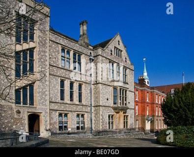 Gemeindeverwaltung, Winchester, Hampshire, England Stockfoto