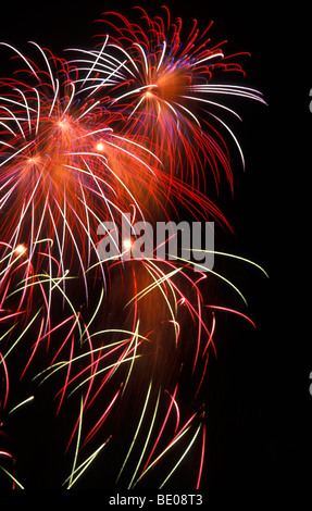 Feuerwerk Stockfoto