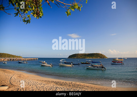 USA, Karibik, Puerto Rico, Vieques Island, Esperanza Bay Stockfoto