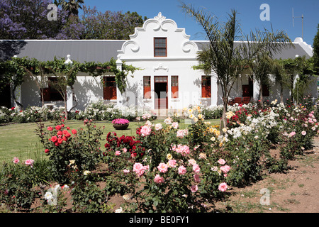 Herrenhaus in Bon Cap Weinberg in Südafrika Stockfoto