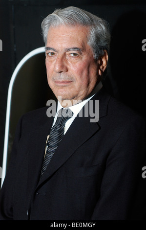 Mario Vargas Llosa, peruanische Schriftsteller und Autor Stockfoto