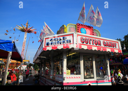 In der Mitte-Szene an der Minnesota State Fair 2009. Stockfoto