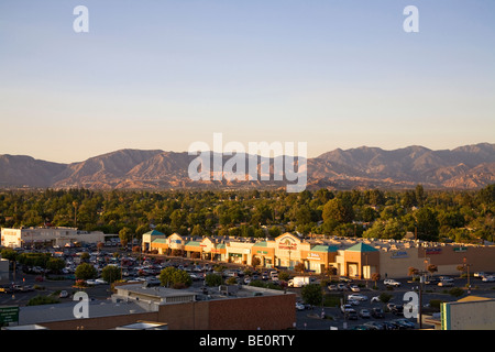 San Fernando Valley von Panorama City, Los Angeles, Kalifornien, USA Stockfoto