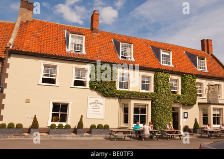 Die Hoste Arme in der beliebten North Norfolk Village von Burnham Market in Norfolk Uk Stockfoto