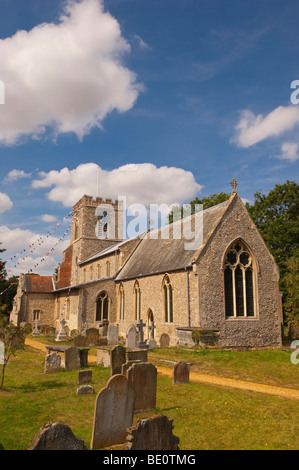 St. Marien Kirche in Burnham Westgate am Burnham Market, North Norfolk, Großbritannien Stockfoto