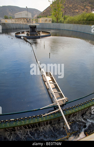 Hill-Canyon Abwasser Behandlung Plant, Camarillo, Ventura County, Kalifornien, USA Stockfoto