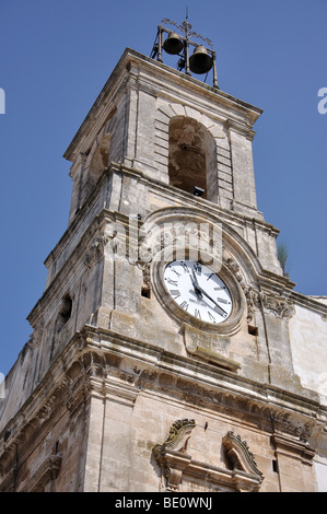 Torre Dell' Orologio, Martina Franca, Provinz Taranto, Apulien Region, Italien Stockfoto