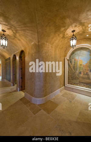 Luxus-Villa Flur Stockfotografie - Alamy