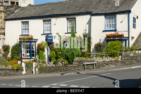 Laurel Cottage Gästehaus auf Brantfell Straße, Bowness-on-Windermere, Lake District National Park, Cumbria, England UK Stockfoto