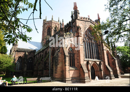 St. Marys Kirche Nantwich Cheshire Stockfoto