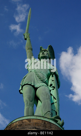 Denkmal für germanische Stammesführer Hermann, Detmold, Deutschland Stockfoto