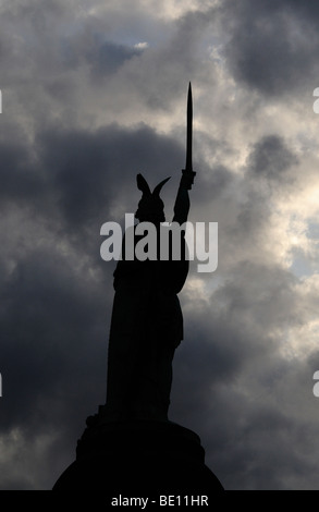 Denkmal für germanische Stammesführer Hermann, Detmold, Deutschland Stockfoto