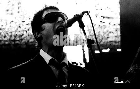 Jean Claude King spielen mit der Dub Pistols The Glade Festival 2009 Stockfoto