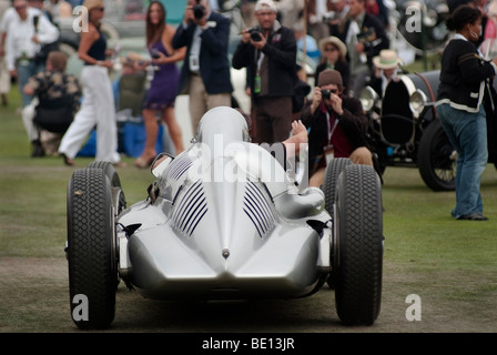 1939 Auto Union D-Typ Grand Prix Rennwagen beim 2009 Pebble Beach Concours d ' Elegance Stockfoto