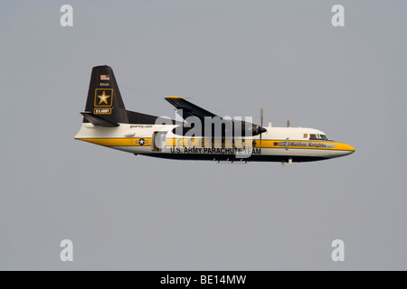 US Army Fallschirm-Team. Chicago Air & Wasser Show 2009 Stockfoto