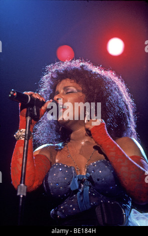 CHAKA KHAN amerikanische Sänger etwa 1987 Stockfoto