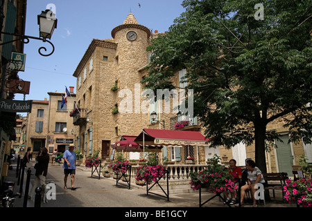 Châteauneuf-du-Pape, Provence, Frankreich, Europa Stockfoto