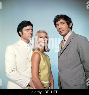 RANDALL AND HOPKIRK verstorbenen - UK TV Serie 1969-1970 von l: Kenneth Cope, Annette Andre und Mike Pratt - Beschreibung unten Stockfoto