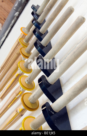 Bambus-Shinai Bokken. Bambusse training Schwerter Stockfotografie - Alamy