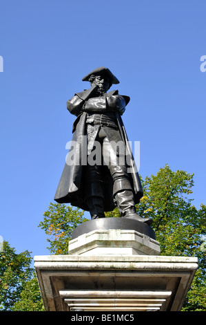 John Howard Statue, St. Pauls Square, Bedford, Bedfordshire, England, UK Stockfoto