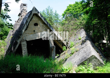 Maybach Komplex, zerstört Zweiter Weltkrieg Bunker des Oberkommandos der Wehrmacht in Wuensdorf Stockfoto