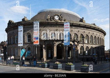 Der Corn Exchange, gebaut von dem lokalen Architekten Cuthbert Brodrick in 1863, Leeds, West Yorkshire, England Stockfoto