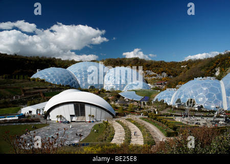 Eden-Projekt in St. Austel, Cornwall, England. Stockfoto