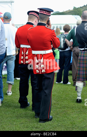 Highland Heimkehr, Edinburgh 25. Juli 2009 Stockfoto