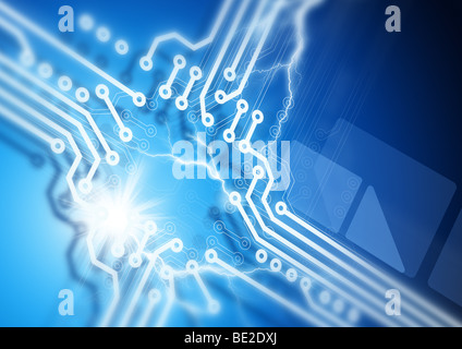 Platine Fusion Stockfoto