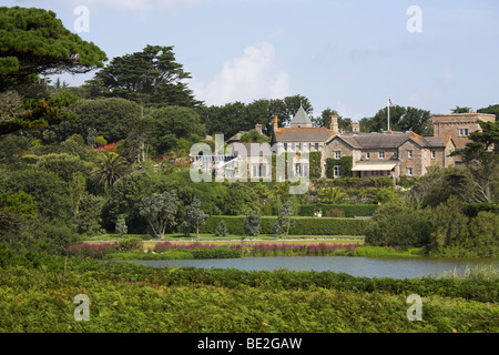 Klostergarten - Tresco - Isles Of Scilly Stockfoto