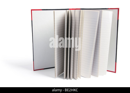 Hard Cover Notizbuch Stockfoto