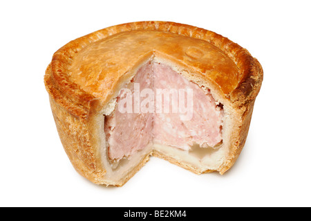 Pork Pie, Nahaufnahme. Stockfoto